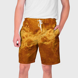 Шорты на шнурке мужские Лава Венеры - star dust, цвет: 3D-принт