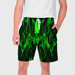 Мужские шорты Зелёное пламя