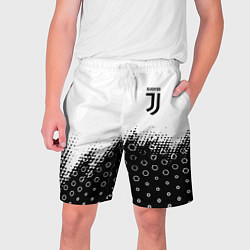 Шорты на шнурке мужские Juventus sport steel, цвет: 3D-принт