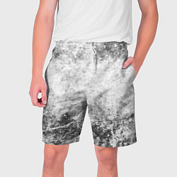 Мужские шорты Абстракция - серый ветер