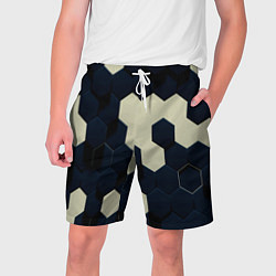 Мужские шорты Соты абстракция