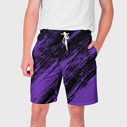 Мужские шорты The color is purple and black