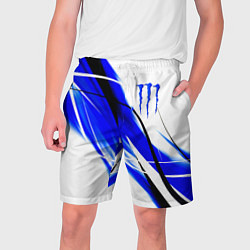 Мужские шорты Monster energy линии абстракции