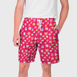 Мужские шорты Skzoo pattern pink