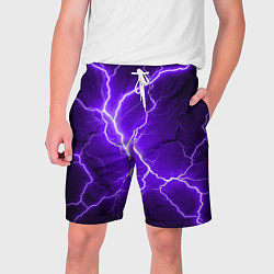 Мужские шорты Color purple black