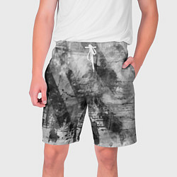 Мужские шорты Абстракция - atomic gray