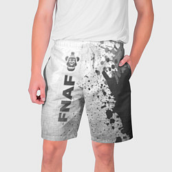 Шорты на шнурке мужские FNAF - white gradient по-вертикали, цвет: 3D-принт