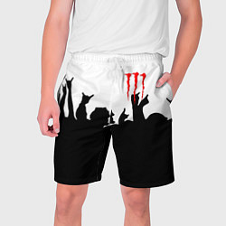 Мужские шорты Monster energy rock black