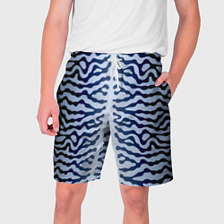 Шорты на шнурке мужские Атлантическая скумбрия кожа, цвет: 3D-принт