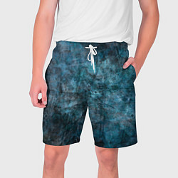 Мужские шорты Абстракция - dark blue