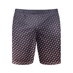 Шорты спортивные мужские Dots pattern, цвет: 3D-принт