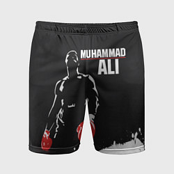 Шорты спортивные мужские Muhammad Ali, цвет: 3D-принт