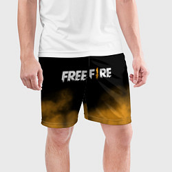 Шорты спортивные мужские Free fire, цвет: 3D-принт — фото 2