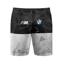 Шорты спортивные мужские BMW M SPORT, цвет: 3D-принт