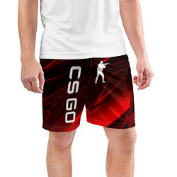 Шорты спортивные мужские CS GO, цвет: 3D-принт — фото 2