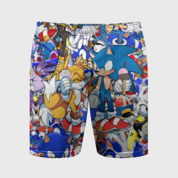 Мужские спортивные шорты SONIC PATTERN