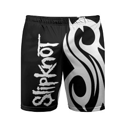 Шорты спортивные мужские Slipknot 6, цвет: 3D-принт