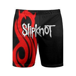 Шорты спортивные мужские Slipknot 7, цвет: 3D-принт
