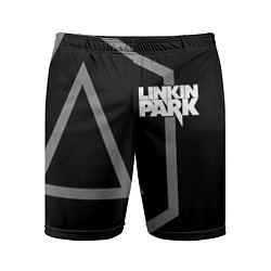 Шорты спортивные мужские LINKIN PARK 6, цвет: 3D-принт