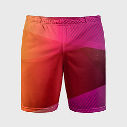 Шорты спортивные мужские ABSTRACT, цвет: 3D-принт