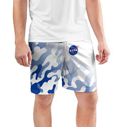 Шорты спортивные мужские NASA НАСА, цвет: 3D-принт — фото 2