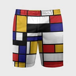 Мужские спортивные шорты Color blocking