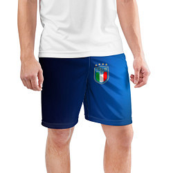 Шорты спортивные мужские Сборная Италии, цвет: 3D-принт — фото 2