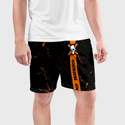 Шорты спортивные мужские Deathloop - Grunge Tape, цвет: 3D-принт — фото 2