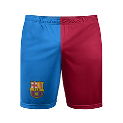 Шорты спортивные мужские Барселона 20212022, цвет: 3D-принт