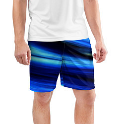 Шорты спортивные мужские Морской, цвет: 3D-принт — фото 2