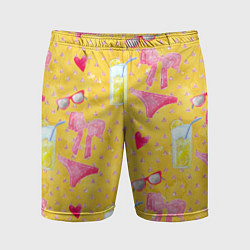 Шорты спортивные мужские Женские летние штучки, цвет: 3D-принт