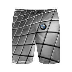 Шорты спортивные мужские BMW pattern 2022, цвет: 3D-принт