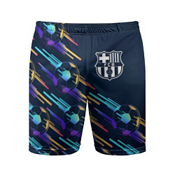 Мужские спортивные шорты Barcelona градиентные мячи