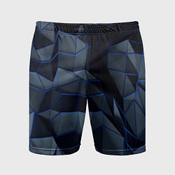 Шорты спортивные мужские Абстрактный узор, цвет: 3D-принт