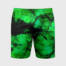 Мужские спортивные шорты Зеленый фантом
