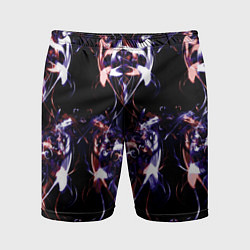 Мужские спортивные шорты Абстракция-Неон