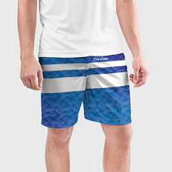 Шорты спортивные мужские Sea Water, цвет: 3D-принт — фото 2