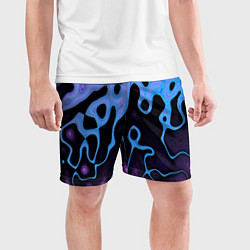 Шорты спортивные мужские Смешение фракций, цвет: 3D-принт — фото 2