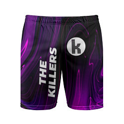 Мужские спортивные шорты The Killers violet plasma