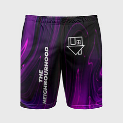 Мужские спортивные шорты The Neighbourhood violet plasma
