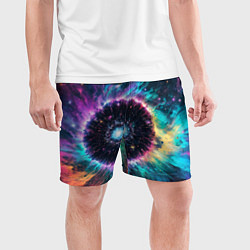 Шорты спортивные мужские Астрономический пейзаж, цвет: 3D-принт — фото 2