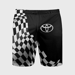 Мужские спортивные шорты Toyota racing flag