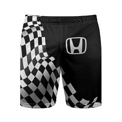 Мужские спортивные шорты Honda racing flag