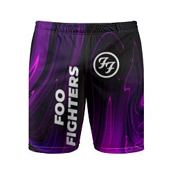 Мужские спортивные шорты Foo Fighters violet plasma