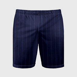 Мужские спортивные шорты Серьезный тёмно-синий полосы
