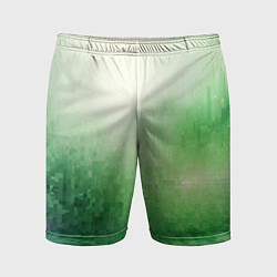 Мужские спортивные шорты Травяные пиксели