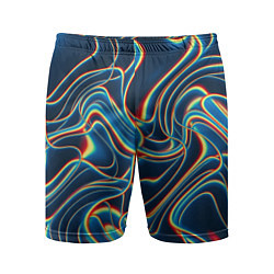 Мужские спортивные шорты Abstract waves