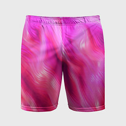 Мужские спортивные шорты Pink abstract texture
