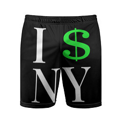Шорты спортивные мужские I steal NY - Payday 3, цвет: 3D-принт