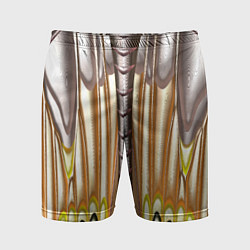 Мужские спортивные шорты Абстрактный рисунок по мотивам крыла бабочки